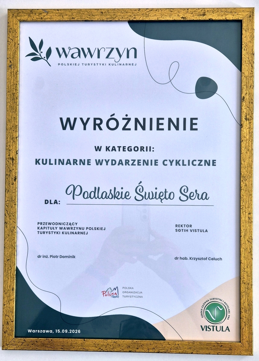 wawrzyn wyroznienie